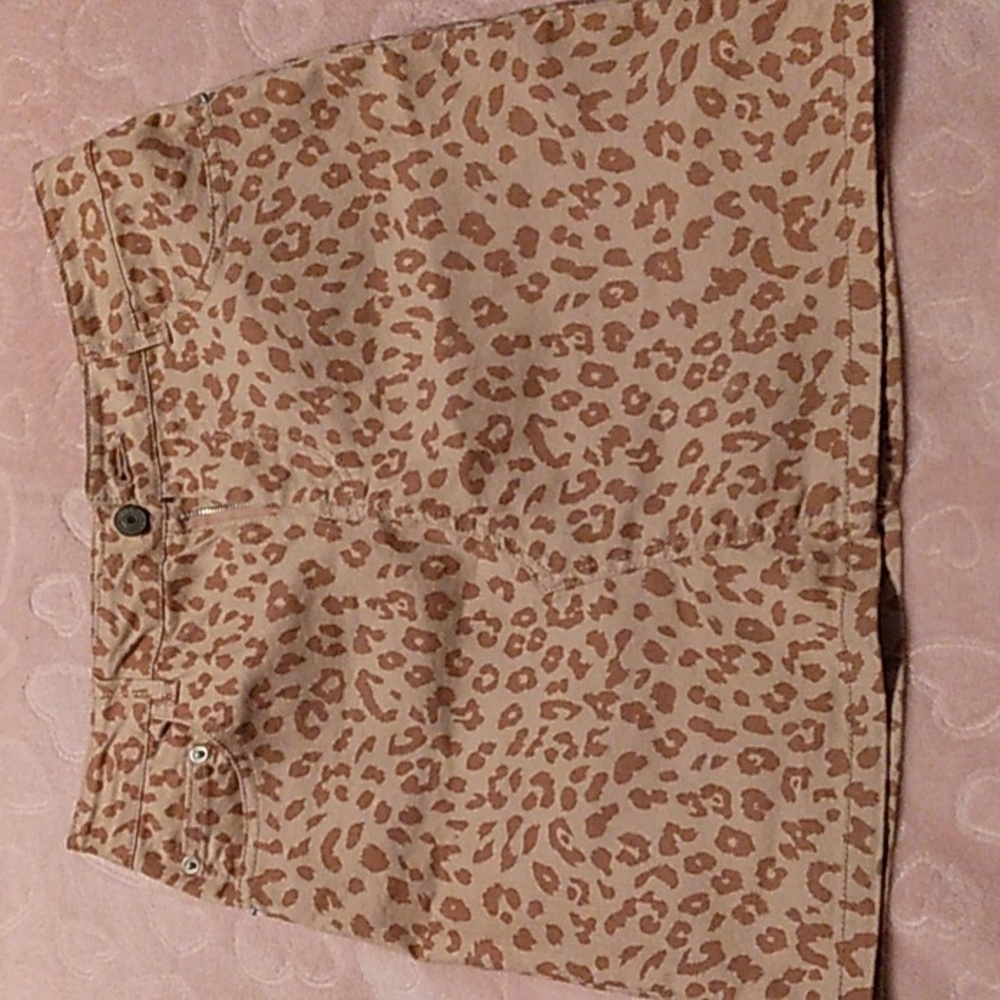 Lane Tree Denim Skirt - Size M